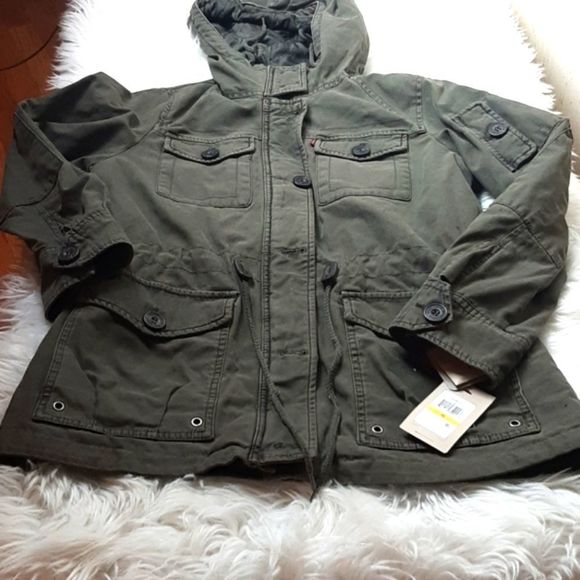 Levi's Jackets & Blazers - Levi Woman's   Green   Utility  Jacket  M New